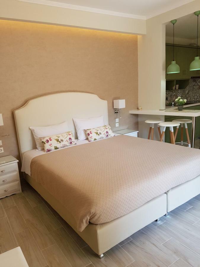 Angels Pool Studios And Apartments ปาเลโอกัสไตรซา ภายนอก รูปภาพ
